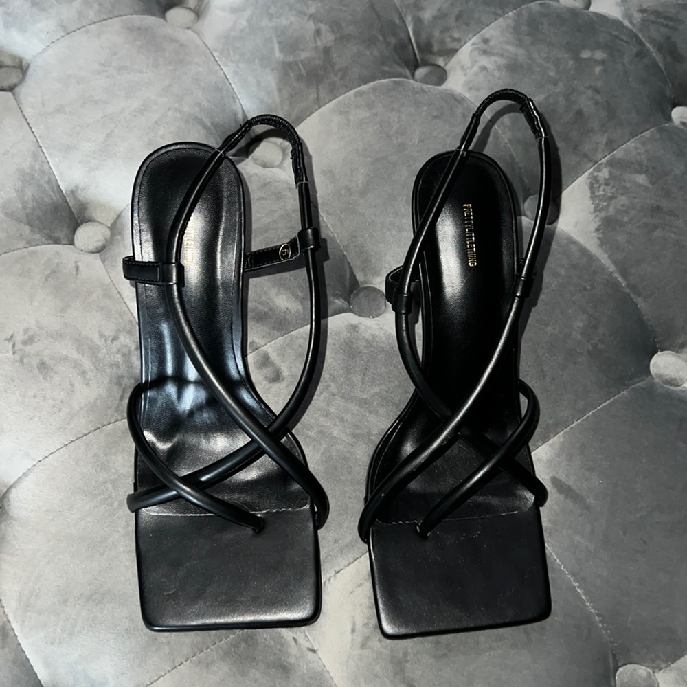 Black heels